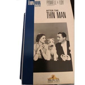 The Thin Man Collection VHS Lot 3 William Powell Myrna Loy MGM/UA 1988